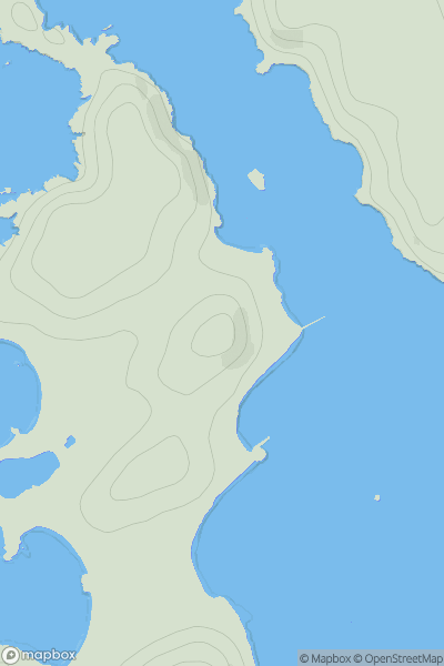 Thumbnail image for Watch Hill [South West England] [SV880152] showing contour plot for surrounding peak